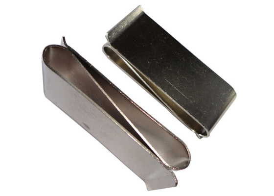 Double U Shaped Stainless Steel Belt Clip Stamping High Tensile Strength