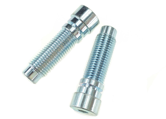 Precision Machined Metal Parts M10 X 30 Fine Adjustment Screw Cup Head With Hex Socket